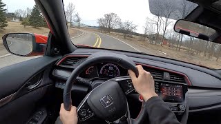 2020 Honda Civic Si Sedan  POV Driving Impressions [upl. by Procto742]