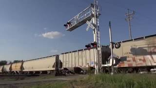 Railroad Crossings of the Midwest Part 4 [upl. by Loggia760]