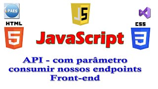 Javascript consumir API com fetch usando parâmetro [upl. by Aalst]