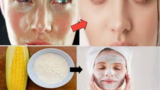 Corn Flour Face maskpack Diy Natural 🌽 [upl. by Happy]