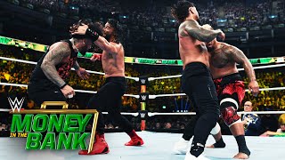 The Usos vs Roman Reigns amp Solo Sikoa  The Bloodline Civil War Money in the Bank 2023 highlights [upl. by Natalie]