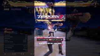 TEKKEN 8Reina Easy 2X EWGF Combo⚡tekken8gaming [upl. by Lauber613]