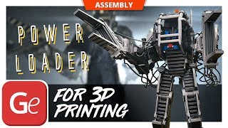 Power Loader 3D Printing Model  Assembly by Gambody [upl. by Angelis563]