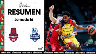 Casademont Zaragoza  MoraBanc Andorra 7276 RESUMEN  Liga Endesa 202324 [upl. by Ikik964]