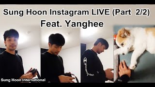 IG LIVE  Part 22  SUNG HOON 성훈 Instagram Live 20200516 [upl. by Halyhs]