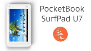 Обзор PocketBook SurfPad U7  сверхбюджетная читалка [upl. by Alyad]