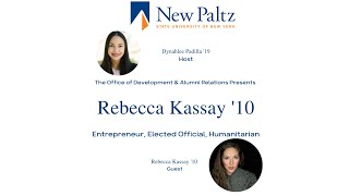 SUNY New Paltz Alumni Interview Series Rebecca Kassay 10 [upl. by Allcot]