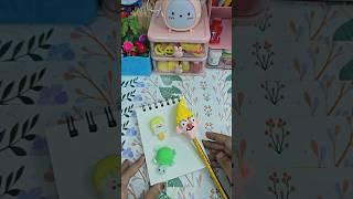 Shaklala boom boom Pencil topper craft ideas  Easiest Pencil topper youtubeshorts penciltopper [upl. by Nylicaj]