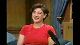 Moira Kelly on Late Night September 6 1995 [upl. by Ahsitan672]