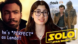 SOLO A STAR WARS STORY IS OVERHATED FIRST TIME WATCHING [upl. by Vallo]