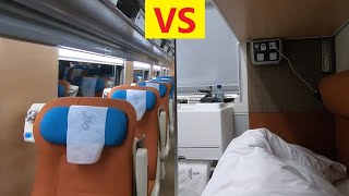 Caledonian Sleeper Room vs Seated Coach [upl. by Notsob]