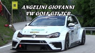 SALITA TRENTO  BONDONE 2024  GIOVANNI ANGELINI  VW GOLF GTI TCR  VIDEO BELLUNOVIDEO [upl. by Bearnard]