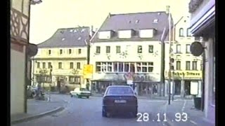 Fahrt durch Neustadt Aisch 1993 [upl. by Ydoj]