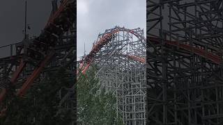 Iron Rattler  Six Flags Fiesta Texas  Roller Coaster  Hybrid Coaster  Inversion [upl. by Erskine]