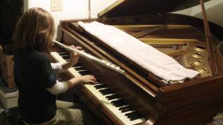 Rachel Flowers  Piano Concerto No 1 by Keith Emerson  piano amp flute [upl. by Marcie]