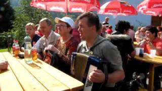 Zupan Oberkrainer Fanwanderung APeggau 130909  Clip19 [upl. by Elades286]