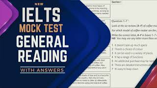 IELTS General Reading Practice Test with Answers 2024 4K [upl. by Nylla]