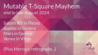 Mutable Mayhem  Change Is The Name of The Game  Gemini Virgo Pisces  MidAugust 2024 Astrology [upl. by Clare194]