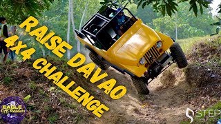 Raise Davao Kadayawan 4X4 Offroad challenge Eagle Off Roaders Davao TV Show [upl. by Lucho]