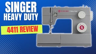 Singer Heavy Duty Sewing Machine 4411 Review [upl. by Marisa]