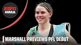 Savannah Marshall says pursuit of another fight vs Claressa Shields led her to PFL  ESPN MMA [upl. by Mir733]