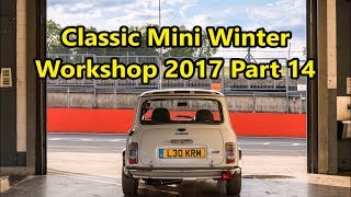 Classic Mini Fitting An Exposed Weave Carbon Fibre Roof  Winter Workshop Part 14 [upl. by Hentrich]