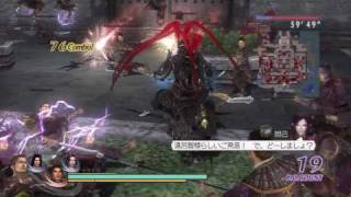 Musou Orochi Z  Lu Bu Akechi Mitsuhide Noh Free Gameplay Part 12 HD [upl. by Fabriane]