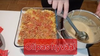 Eka Lasagnette ja tulipa hyvää😋 Mutta mitä näkyy lopussaarkivlog dailyvlog cotondetulear vlog [upl. by Bobby453]