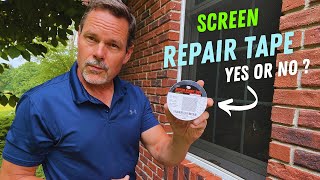 Watch This Review Before Patching Your Window And Door Screens With Screen Repair Tape [upl. by Bradleigh]