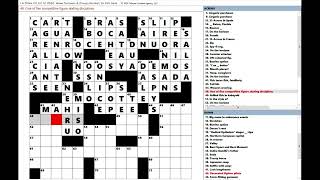 Los Angeles Times LAT Crossword Puzzle 07122024 [upl. by Warden]