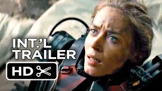 Edge Of Tomorrow International TRAILER 1 2014  Emily Blunt Tom Cruise SciFi Movie HD [upl. by Htebasile]