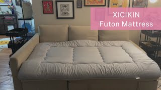 XICIKIN Japanese Floor Mattress Review  Japanese Futon Mattress Foldable Mattress [upl. by Sidonia138]