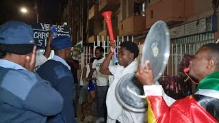 HOJE 22h00 GREVE DAS PANELAS PRESIDENTE MANDOU O POVO FEZ Greve no Bairro Alto Maé em Maputo [upl. by Enailuj]