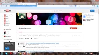 Free How to download YouTube Video or video Playlist All at OnceEASY  HD January 2014 [upl. by Moureaux199]