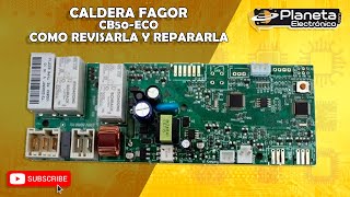 Caldera Fagor NO FUNCIONA como revisar la placa y reparar [upl. by Ial]