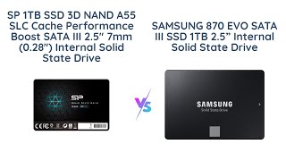 SP SSD 1TB vs Samsung 870 EVO SSD 1TB  Which one should you buy [upl. by Ahsiugal]