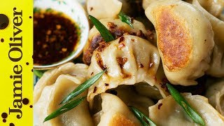 Traditional Potsticker Dumplings 煎餃  The Dumpling Sisters [upl. by Byrann578]