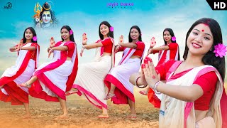 শিব তাণ্ডব নাচের ভিডিও 🙏🏻❤😊। ft keya Cover Dance Video JoyjitDance [upl. by Liz886]