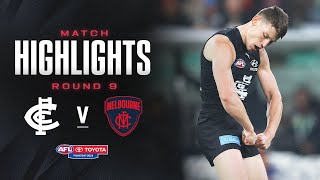 Carlton v Melbourne Highlights  Round 9 2024  AFL [upl. by Uhn727]