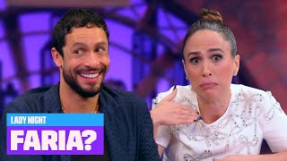 Rainer Cadete ADMITE que faria trisal com Tatá Werneck e Rafa Vitti 🥵  Lady Night  Multishow [upl. by Nomelc]