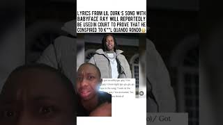 Lil Durk lyrics is getting used against him on his case [upl. by Pavlov237]