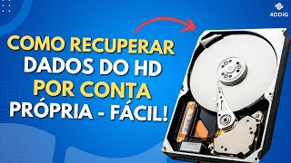 Como RECUPERAR Dados do HD por Conta PRÓPRIA Muito FÁCIL [upl. by Touber]