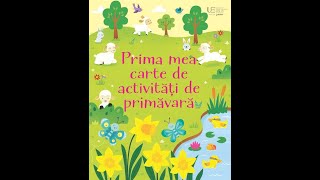 Prima Mea Carte de Activități de Primăvară  Jocuri și Provocări Educative pentru Copii [upl. by Synned]