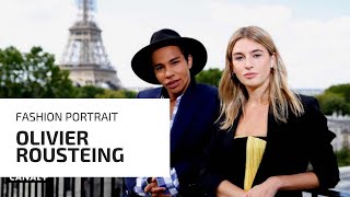 FASHION PORTRAIT OLIVIER ROUSTEING  BALMAIN [upl. by Akinej752]