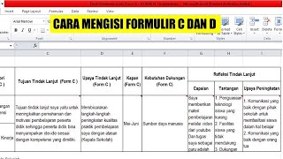 CARA MENGISI FORM C DAN D DI PMM [upl. by Keverian428]