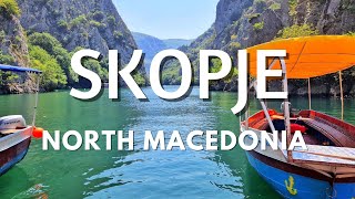 A TOUR OF SKOPJE  The Capital of North Macedonia  Cowell Chan [upl. by Chong]