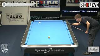 Nils Johanning vs Roger Pelke Dienstagsturnier 9 Ball 5112024 Billardfreunde Bremen [upl. by Hniht698]