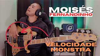 MOISÉS  FERNANDINHO  ALBUM ÚNICO  LIVE  BASS COVER  JESIEL MEDEIROS fernandinho [upl. by Rye]