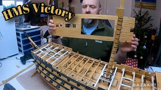 The Most Difficult Model Ship To Ever Build  Caldercraft 172 HMS VICTORY 05 [upl. by Byran]