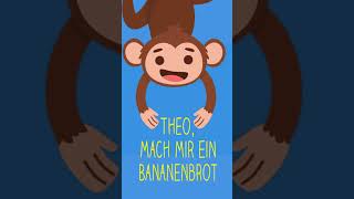 Rolf Zuckowski  Theo Der BananenbrotSong Lyric Video rolfzuckowskibananenbrot shorts [upl. by Acinoreb]